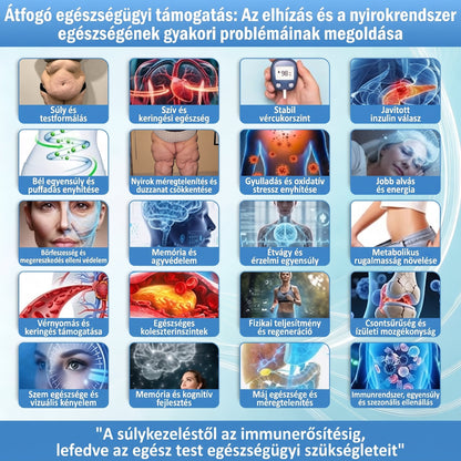 HIVATALOS WEBÁRUHÁZ | FFBSI® 0,27 mm-es Nano Mikrotűs METABOLIKUS Testsúlykezelő és Nyiroktámogató Tapasz