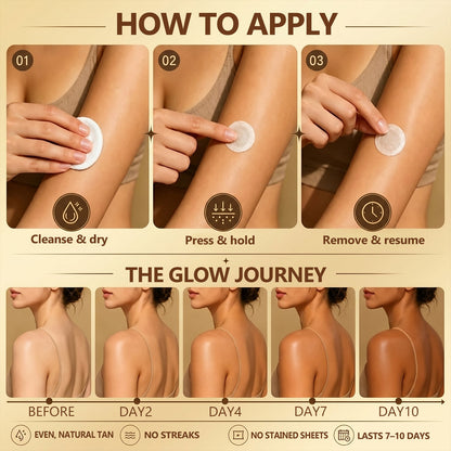 Congratulations! 🎉 Exclusive Official Store Offer!  Get 30% OFF today on HiSkin Sunless Bronze Tanning Patch  Visible bronze glow in 7 days. No UV. No orange. No mess.  CLAIM 30% OFF