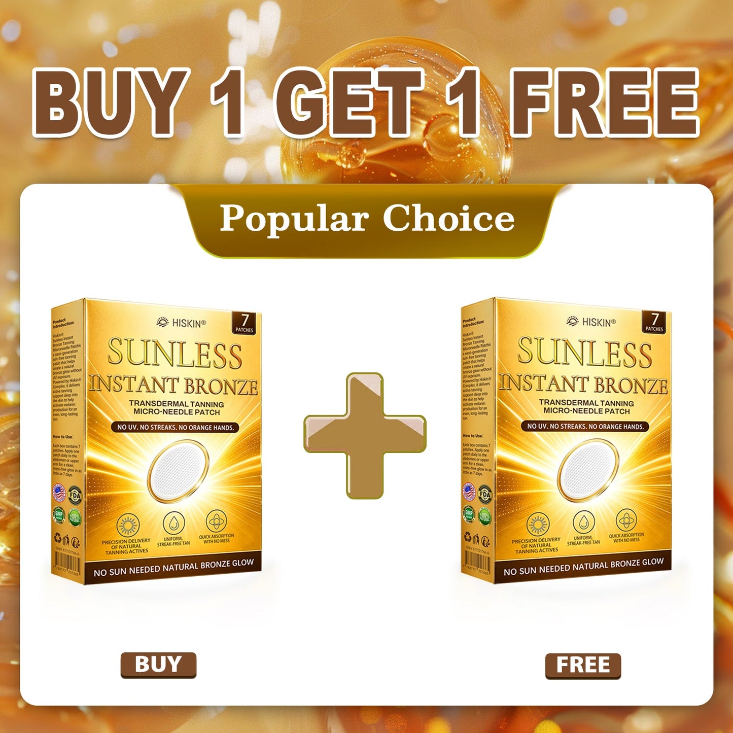 Congratulations! 🎉 Exclusive Official Store Offer!  Get 30% OFF today on HiSkin Sunless Bronze Tanning Patch  Visible bronze glow in 7 days. No UV. No orange. No mess.  CLAIM 30% OFF