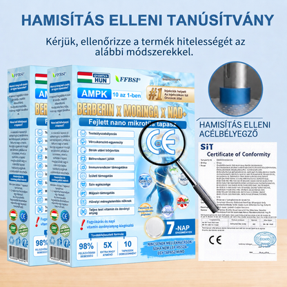 HIVATALOS WEBÁRUHÁZ | FFBSI® 0,27 mm-es Nano Mikrotűs METABOLIKUS Testsúlykezelő és Nyiroktámogató Tapasz