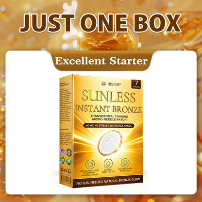 Congratulations! 🎉 Exclusive Official Store Offer!  Get 30% OFF today on HiSkin Sunless Bronze Tanning Patch  Visible bronze glow in 7 days. No UV. No orange. No mess.  CLAIM 30% OFF
