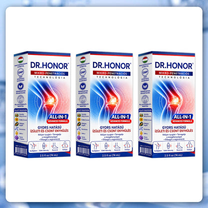 🎁 Már csak 5 darab maradt! Szerezzen most extra 50% kedvezményt, és támogassa ízületei mindennapi komfortját a DR.HONOR® mikrotűs Roll-Onnal! 🦴✨