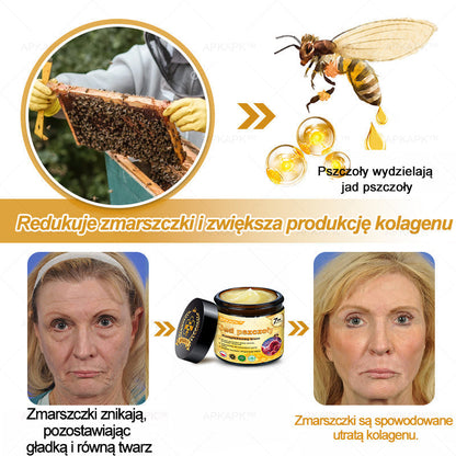 ΑPΚΑPK™ Jad Pszczoły Kompleksowy Krem🥇pomaga w leczeniu problemów skórnych, takich jak: zmarszczki, blizny, plamy pigmentacyjne, rozstępy, trądzik, łuszczyca, egzema, zmiany skórne, podrażnienia, stany zapalne i inne problemy skórne🔥