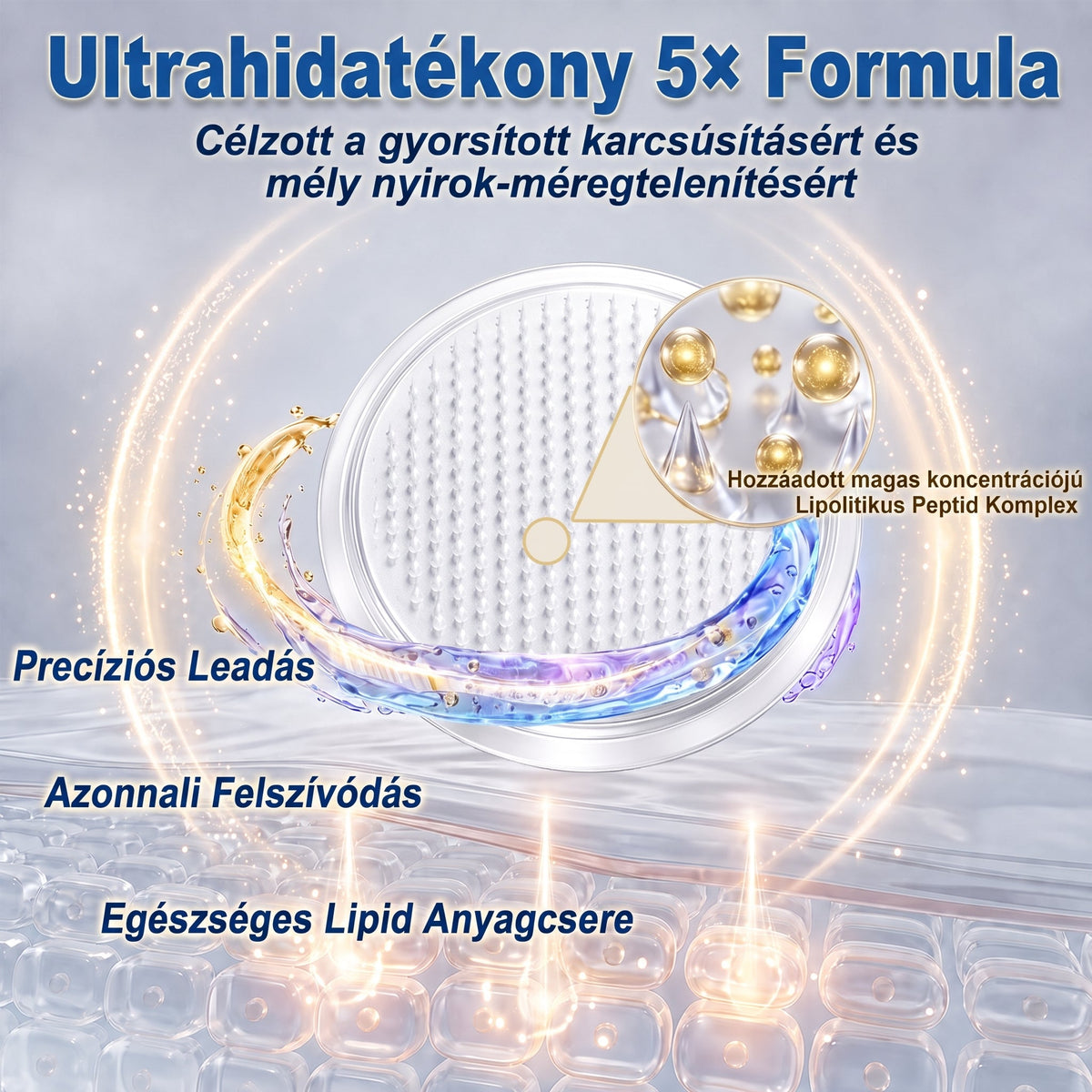 HIVATALOS WEBÁRUHÁZ | FFBSI® 0,27 mm-es Nano Mikrotűs METABOLIKUS Testsúlykezelő és Nyiroktámogató Tapasz