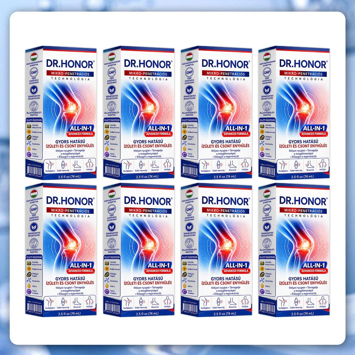 🎁 Már csak 5 darab maradt! Szerezzen most extra 50% kedvezményt, és támogassa ízületei mindennapi komfortját a DR.HONOR® mikrotűs Roll-Onnal! 🦴✨