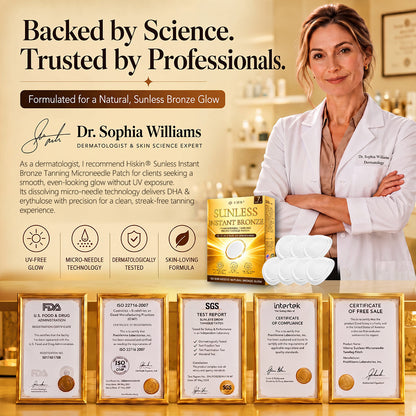 Congratulations! 🎉 Exclusive Official Store Offer!  Get 30% OFF today on HiSkin Sunless Bronze Tanning Patch  Visible bronze glow in 7 days. No UV. No orange. No mess.  CLAIM 30% OFF
