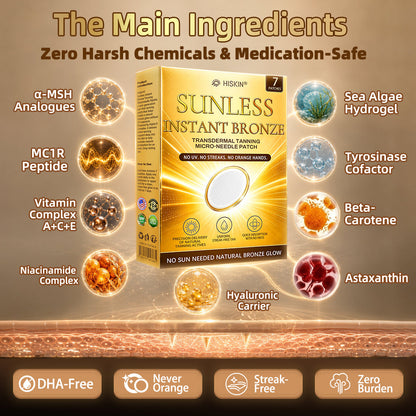 Congratulations! 🎉 Exclusive Official Store Offer!  Get 30% OFF today on HiSkin Sunless Bronze Tanning Patch  Visible bronze glow in 7 days. No UV. No orange. No mess.  CLAIM 30% OFF